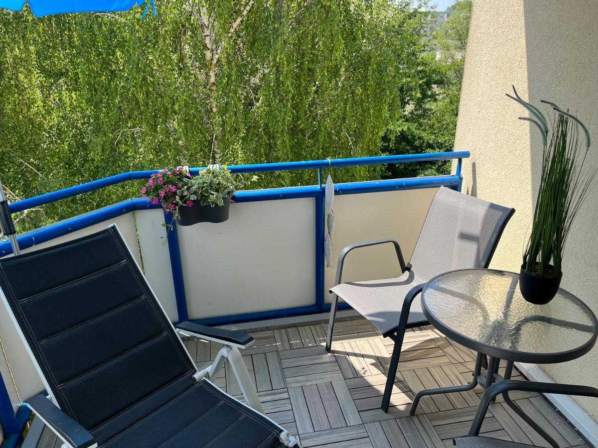 Aquamarin - Charmantes Appartement Mit Balkon Rostock Eksteriør billede